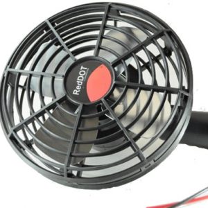 front view of fan 73R9054 with connector wires