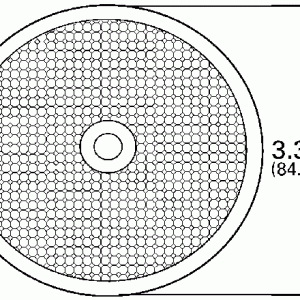 40152 Sealed Center-Mount Reflector - Image 2