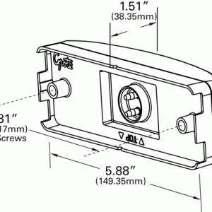 SuperNova® Sealed Turtleback® II LED Clearance / Marker Lamp 47072 - Image 2