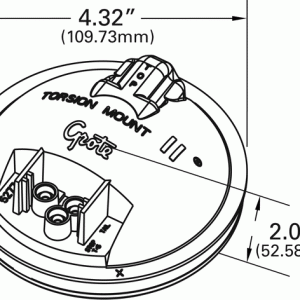 4" Economy Stop/Tail/Turn Lamp Red - Image 3
