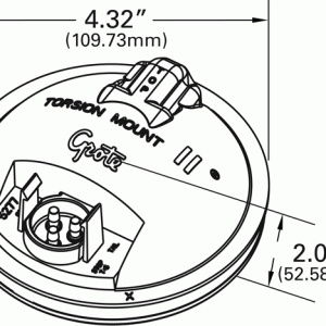 4" Torsion Mount® II Stop / Tail / Turn Lamp - Image 2