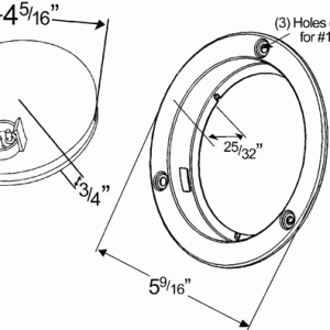SuperNova® 4" 10-Diode Pattern LED Stop / Tail / Turn Lamp - Image 4