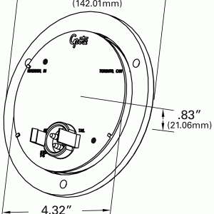 SuperNova® 4" 10-Diode Pattern LED Stop / Tail / Turn Lamp - Image 4