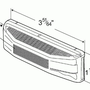 Rectangular License Lamp - Image 3