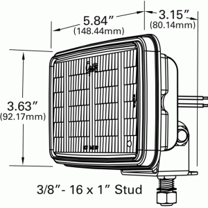 Trilliant® Mini LED WhiteLight Work Lamp 63611 - Image 4