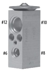 Product image Red Dot 71R8440 expansion valve with hole sizes