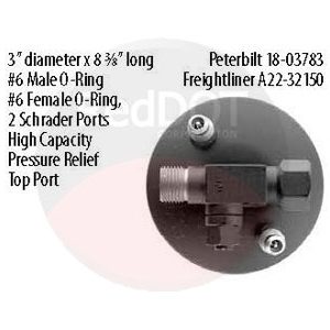 Product image Red Dot 74R2668 top view with specs