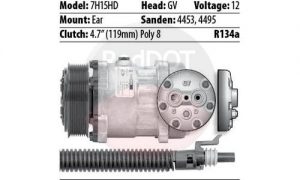 product image Red Dot 75R81382 compressor mount specs