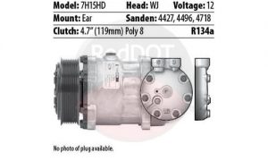 product image Red Dot 75R81392 compressor mount and specs