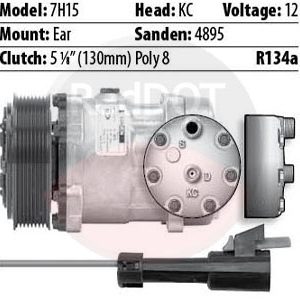 Product image Red Dot 75R81682 compressor with specs