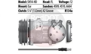 Product image Red Dot 75R8382Q compressor with specs