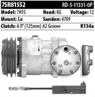 Product image Red Dot 75R81552 compressor with plug and specs