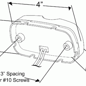 Hi Count® Square-Corner 13-Diode LED Clearance / Marker G4603 - Image 3