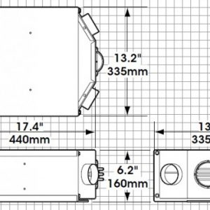 Dimensions drawing