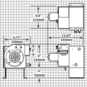 Dimensions drawing