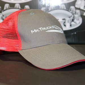 side view of trucker hat