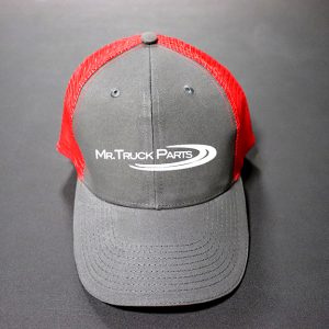 top view of trucker hat