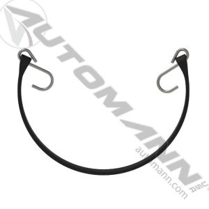 Rubber strap with "S" hooks